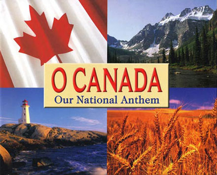 O Canada cover, flag photography